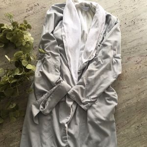 Gray Men’s OS robe Restoration Hardware Terry